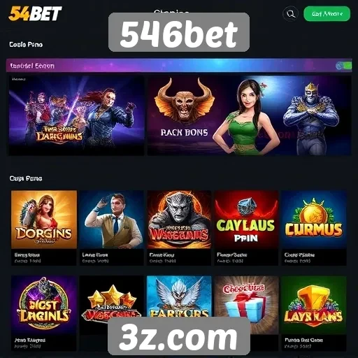 Visão geral dos jogos disponíveis no 546bet
