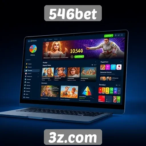 Experiência do usuário no 546bet e sua interface